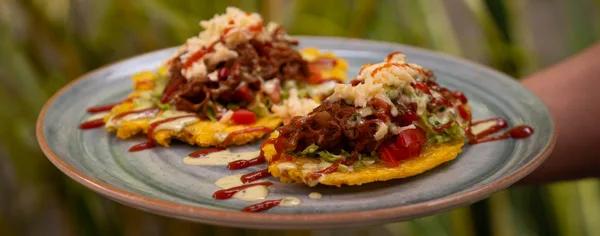 Patacón Pulled Pork